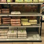 Eieren in schap