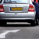 Foto van controle van auto op drugs | Archief EHF