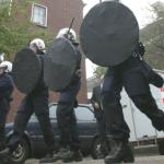 166 demonstranten opgepakt in Den Haag