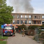 Brandweer dooft brand