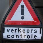 verkeerscontrole-bord-politie