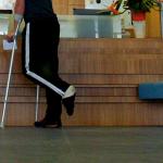 Foto van man met gebroken been in ziekenhuis | Archief EHF