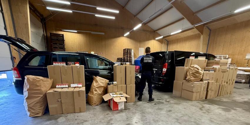 In beslag genomen sigaretten