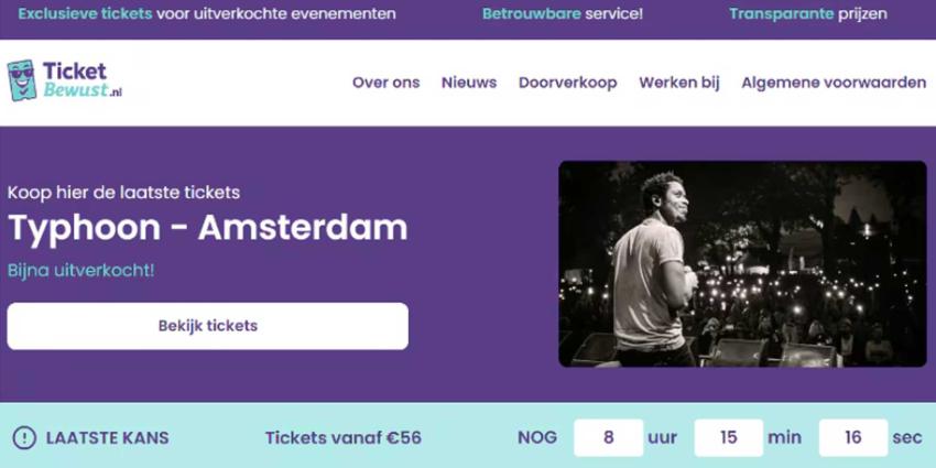 nepwebsite-politie-ticketbewust