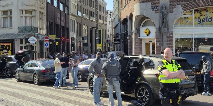 Politieactie op Muntplein