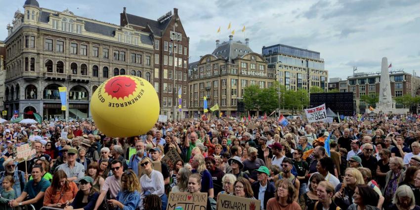 klimaatmars-Dam