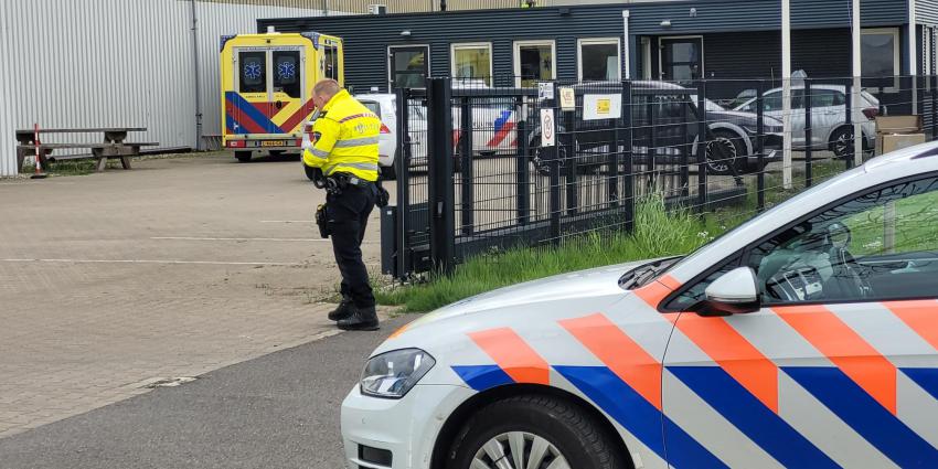 Hulpdiensten ter plaatse