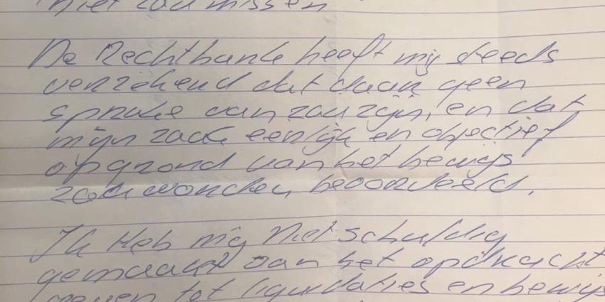 Schriftelijke verklaring Holleeder