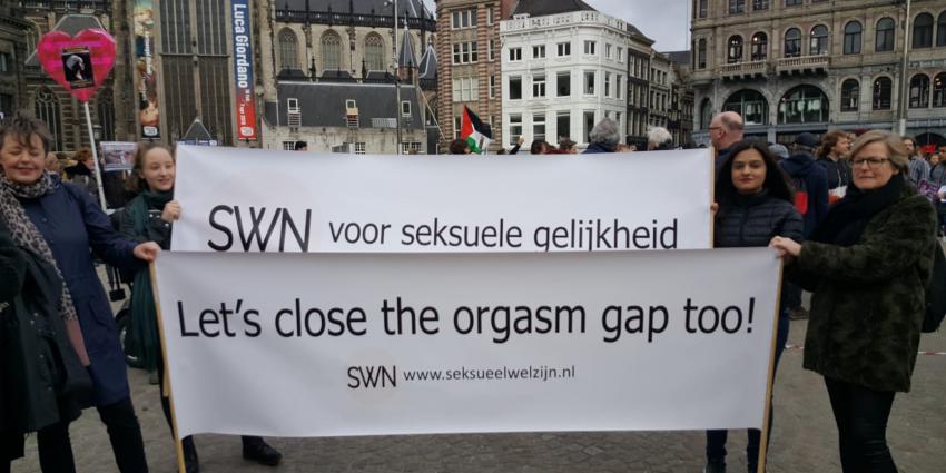 Tweede Women's March in Amstedam