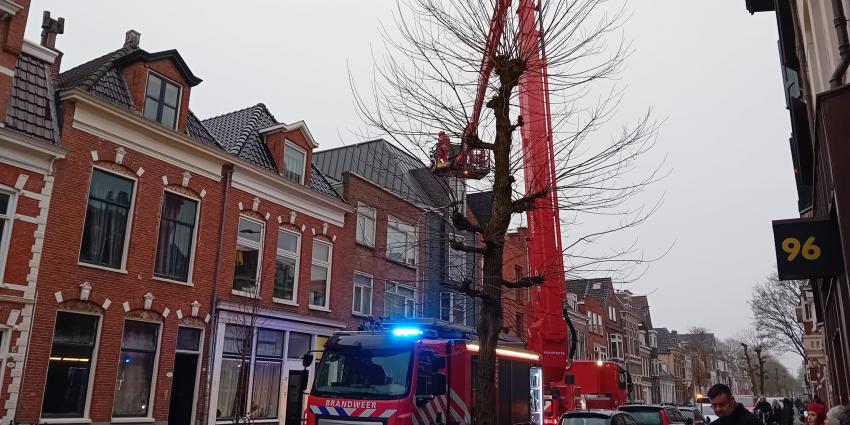 Brandweer voert nacontrole uit