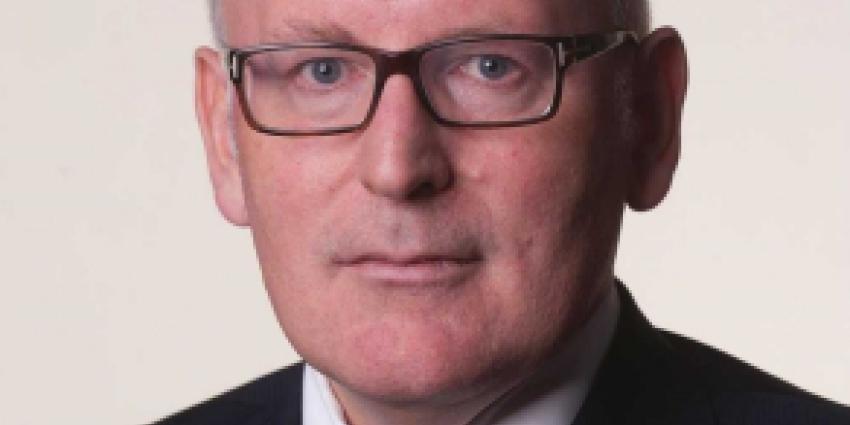 Sociaaldemocraten kiezen Timmermans als kandidaat-voorzitter voor Europese Commissie 