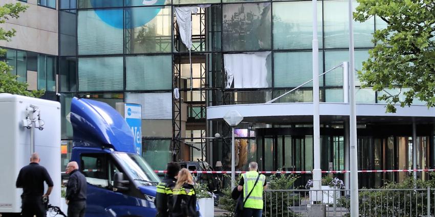 Aanslag op gebouw Telegraaf