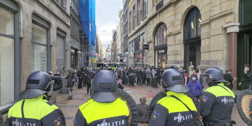 demonstratie kalverstraat
