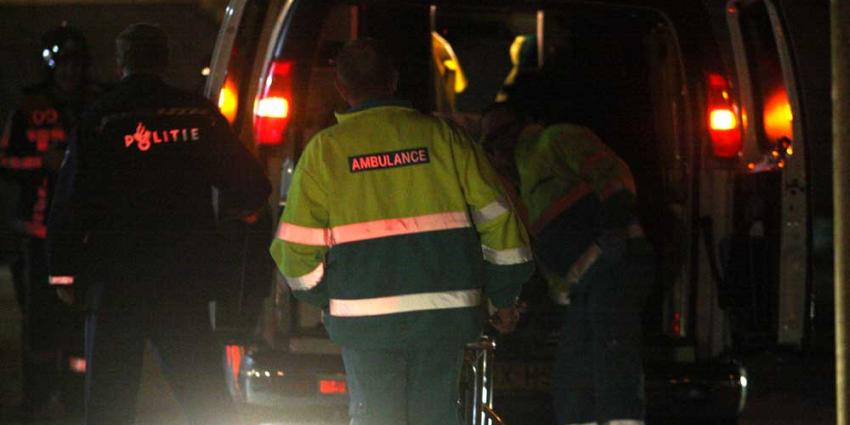 Foto van ambulance brandweer politie in donker | Archief EHF