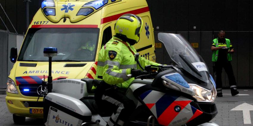 ambulance-politiemotor