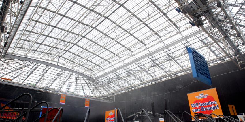Foto van dak van Amsterdam ArenA | Archief EHF