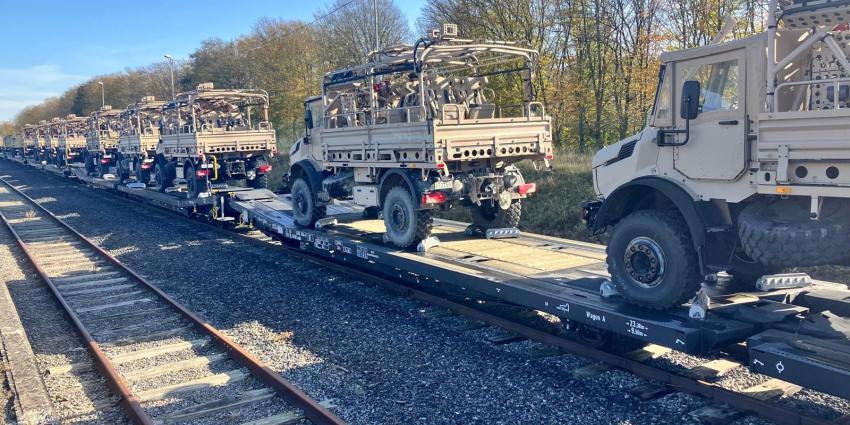 Belgisch materieel op een door Nederland georganiseerde trein.