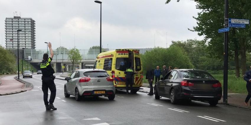 Frontale botsing in Vlaardingen 