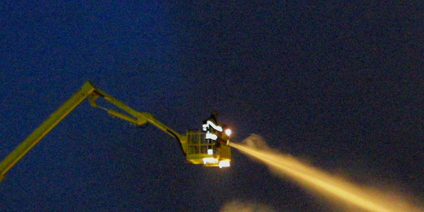 Grote brand in toren Sint-Laurentiuskerk in Weesp