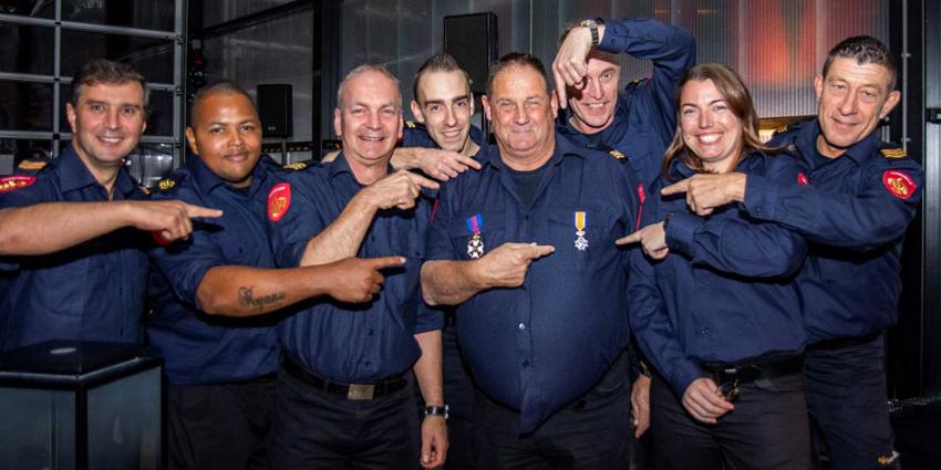 Koninklijke onderscheiding voor brandweerman Rob