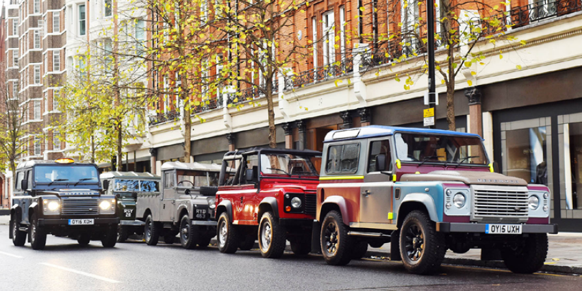 Tweemiljoenste Land Rover Defender onder de hamer voor goed doel