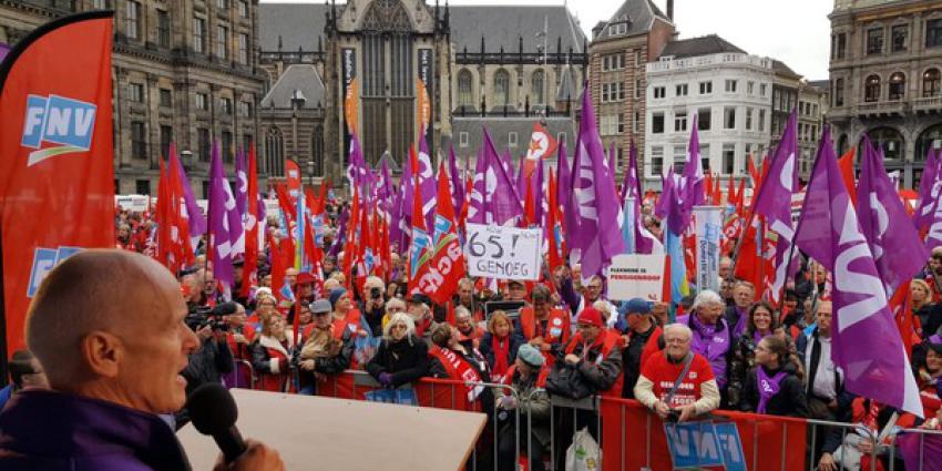 demonstratie op de Dam