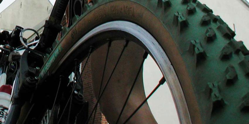 Foto van fietsband