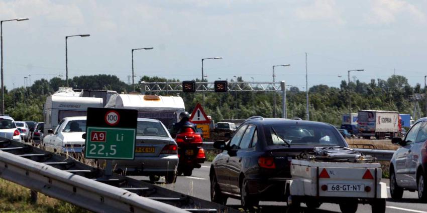 Topdrukte door terugkerend vakantieverkeer