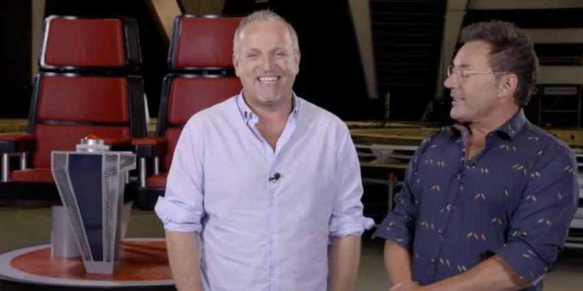 Geer en Goor samen op coachstoel  bij ‘The Voice Senior’
