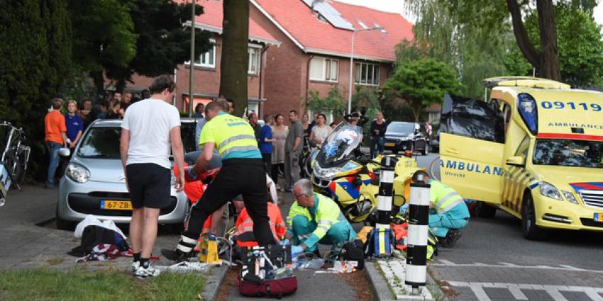 Traumaheli landt tijdens avondvierdaagse voor gevallen fietsster