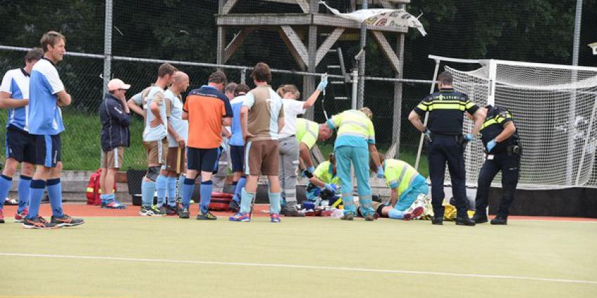 Hockeyspeler raakt zwaargewond bij Zeister hockeyclub