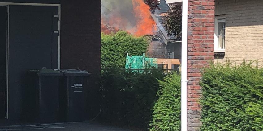 Brandweer blust brand