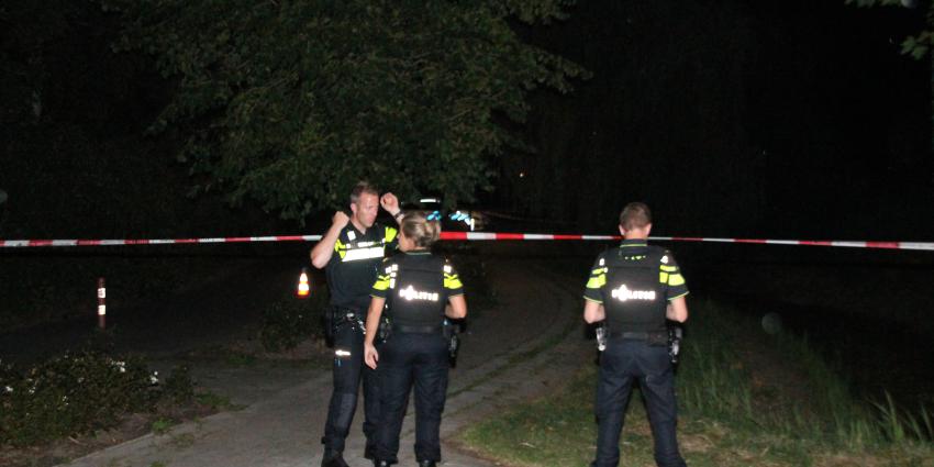 Foto van schietincident in Delfzijl