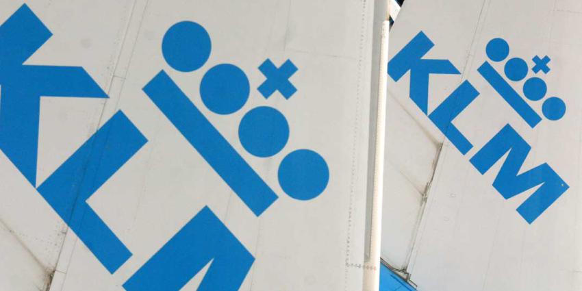 Staart vliegtuig KLM