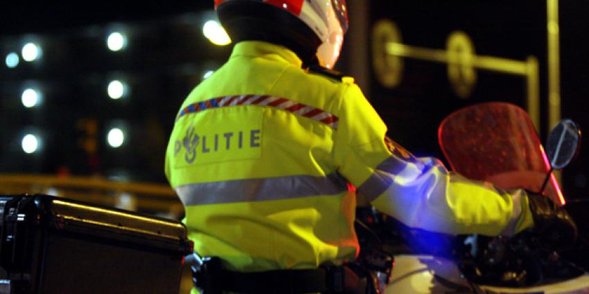 Foto van motoragent in donker | Archief EHF