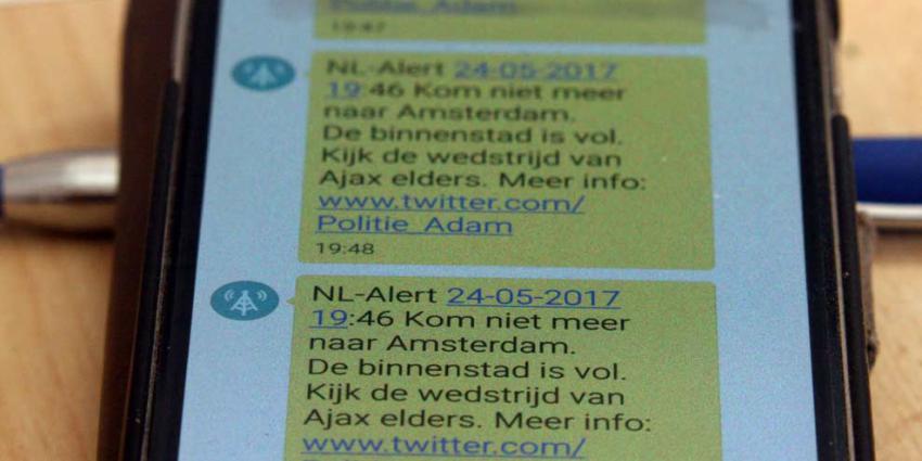 Politie: Versturen NL-Alert was nodig