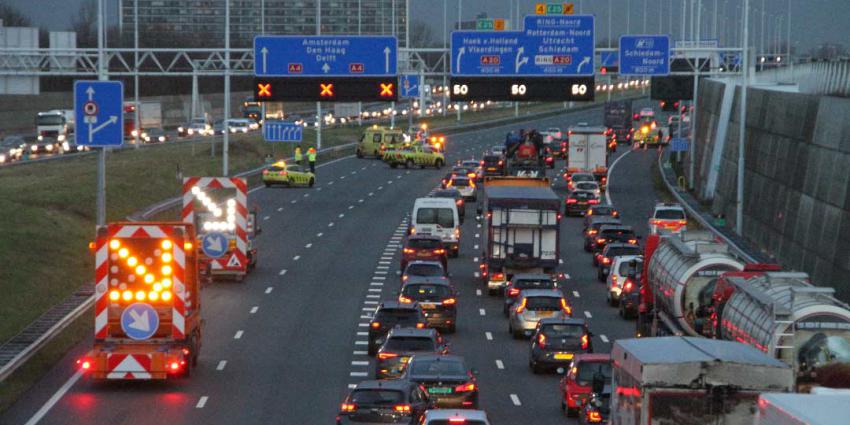 Drukke ochtendspits rond Rotterdam door eerdere stroomstoring