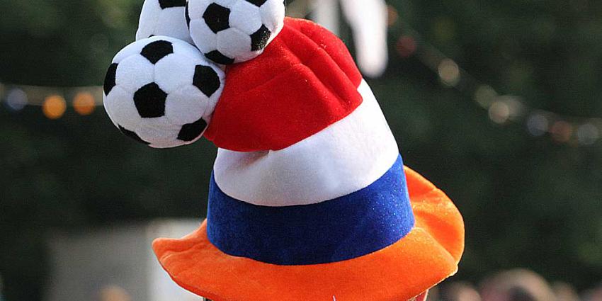 Foto van Oranje voetbal muts | Archief EHF