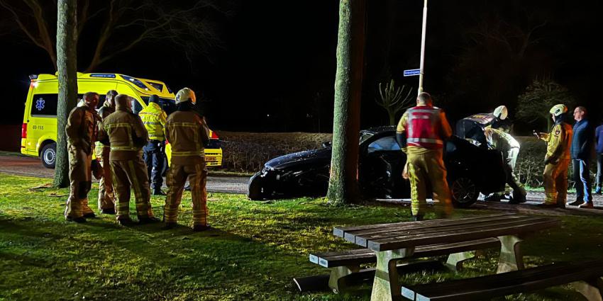 Hulpdiensten ter plaatse