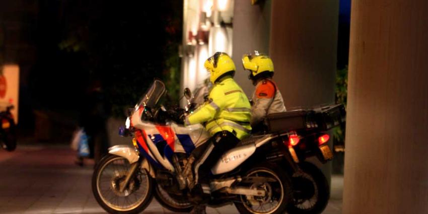 Foto van politie motoren donker | Archief EHF