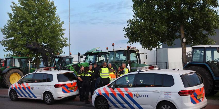 politie-tractoren