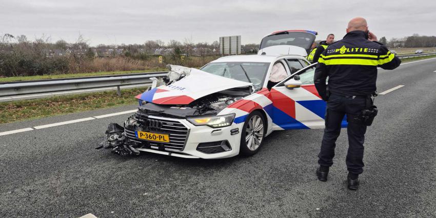 politieauto-schade