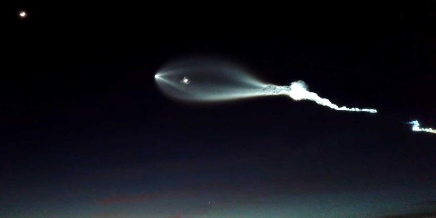 'Ster van Bethlehem' aan de hemel boven Los Angeles blijkt raket te zijn