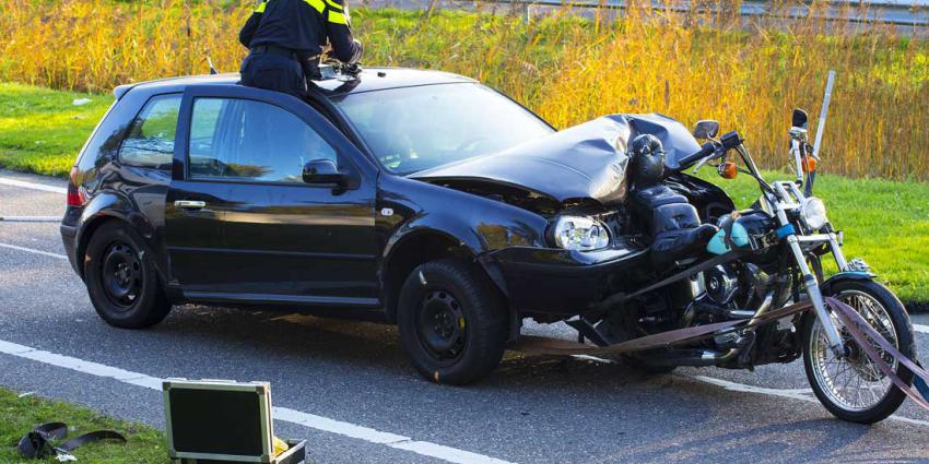 Reconstructie zwaar ongeval met motor op A2 bij Liempde