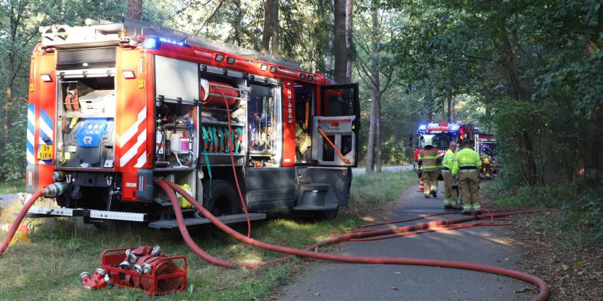 Brandweer blust brand