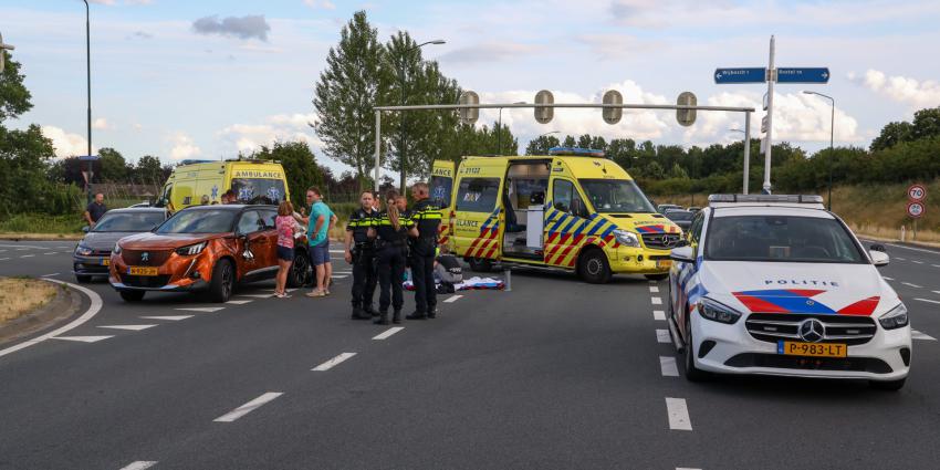 Hulpdiensten ter plaatse