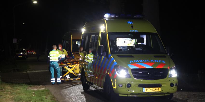 Ambulances ter plaatse