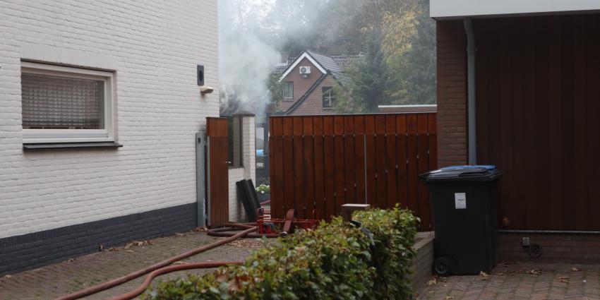 Brand in bijgebouw snel geblust