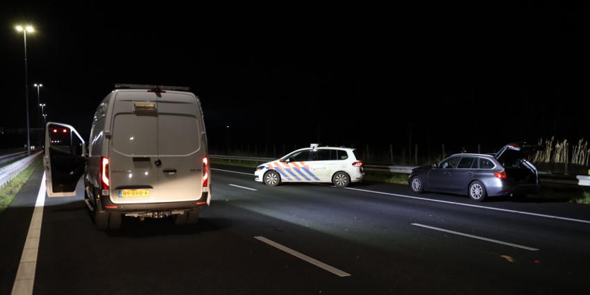 Snelweg afgesloten voor onderzoek