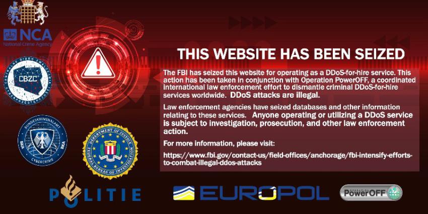 Website uit de lucht gehaald